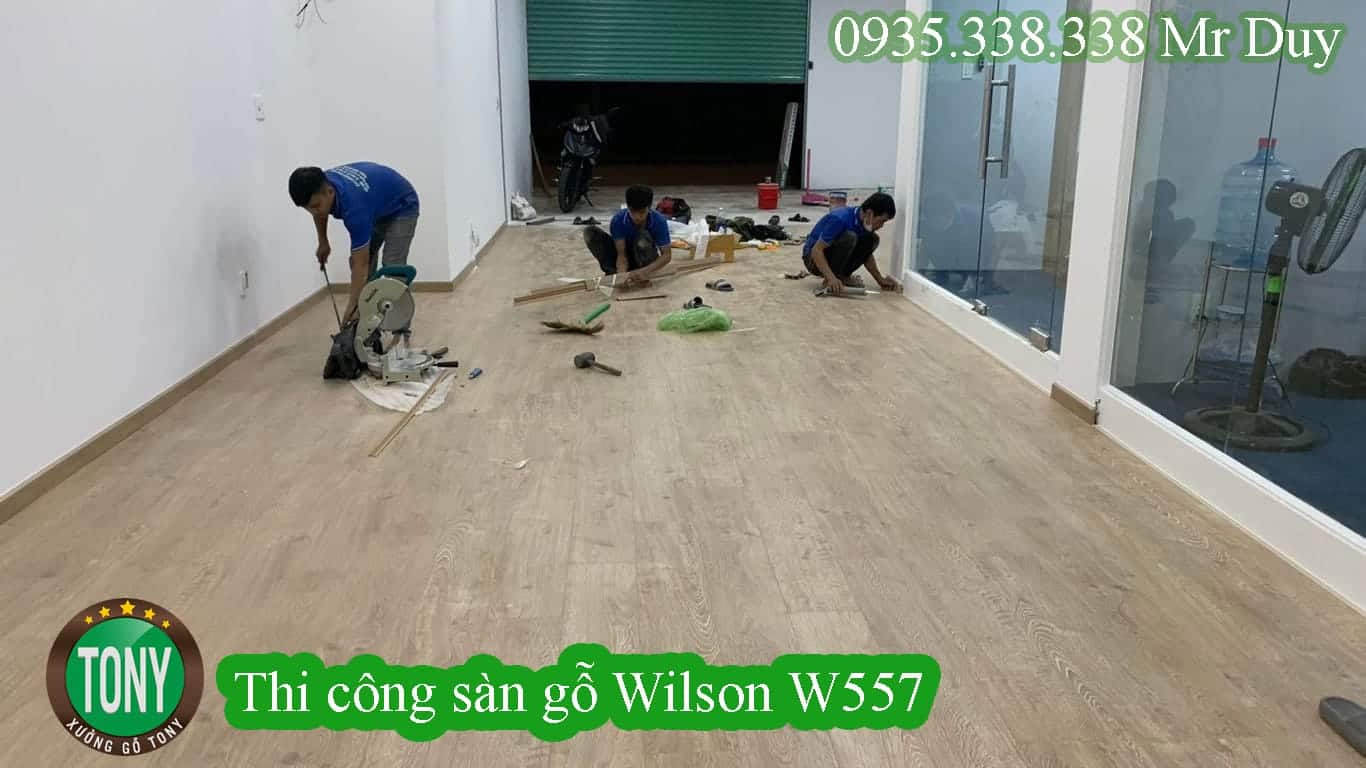 Thi công sàn gỗ Wilson - Giải pháp hoàn hảo cho ngôi nhà của bạn