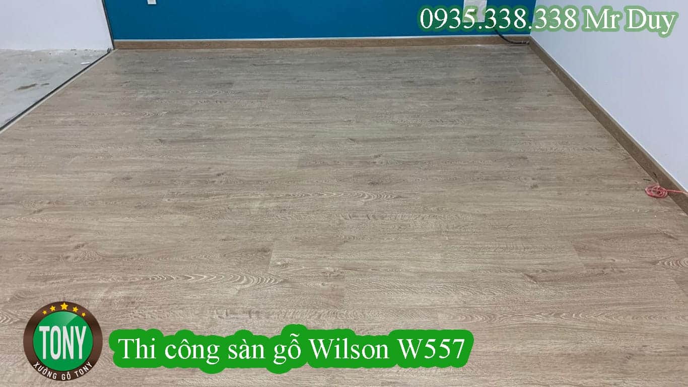 Thi công sàn gỗ Wilson - Giải pháp hoàn hảo cho ngôi nhà của bạn