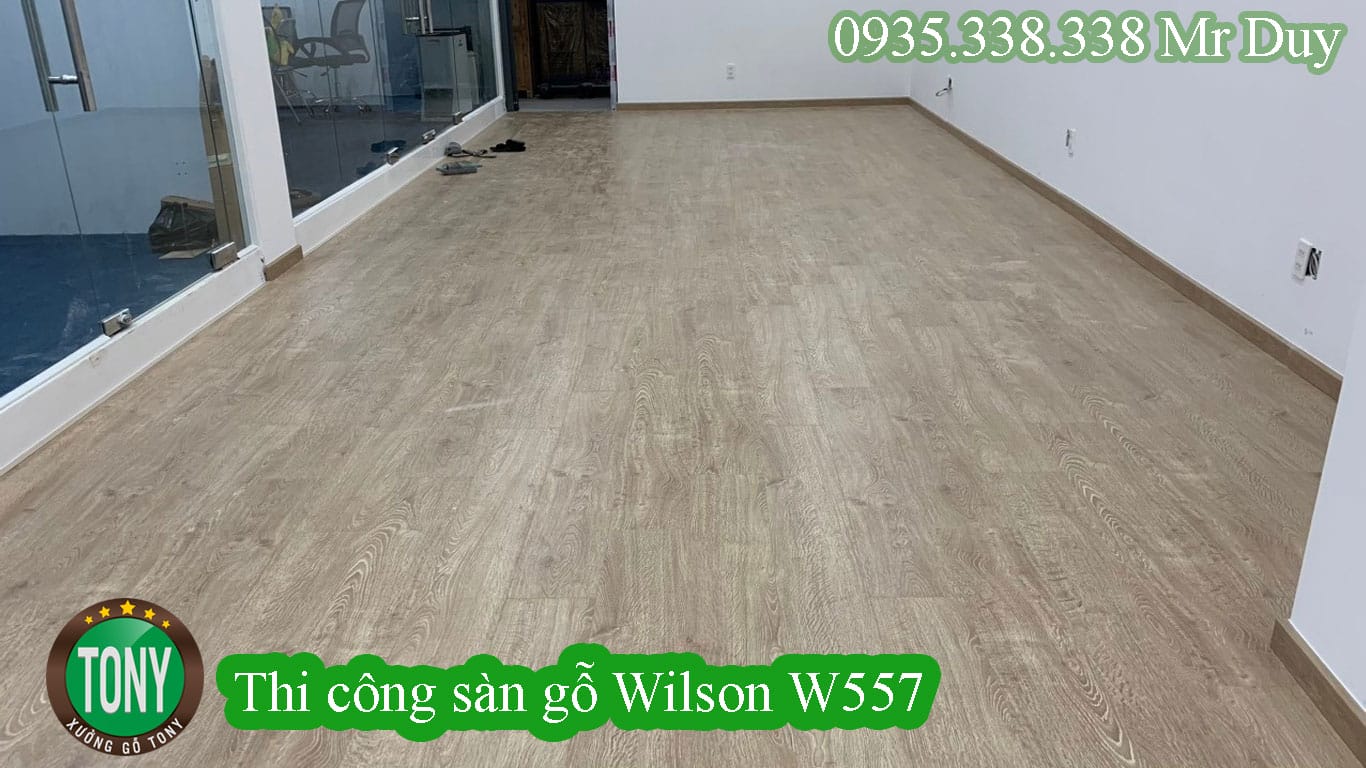 Thi công sàn gỗ Wilson - Giải pháp hoàn hảo cho ngôi nhà của bạn