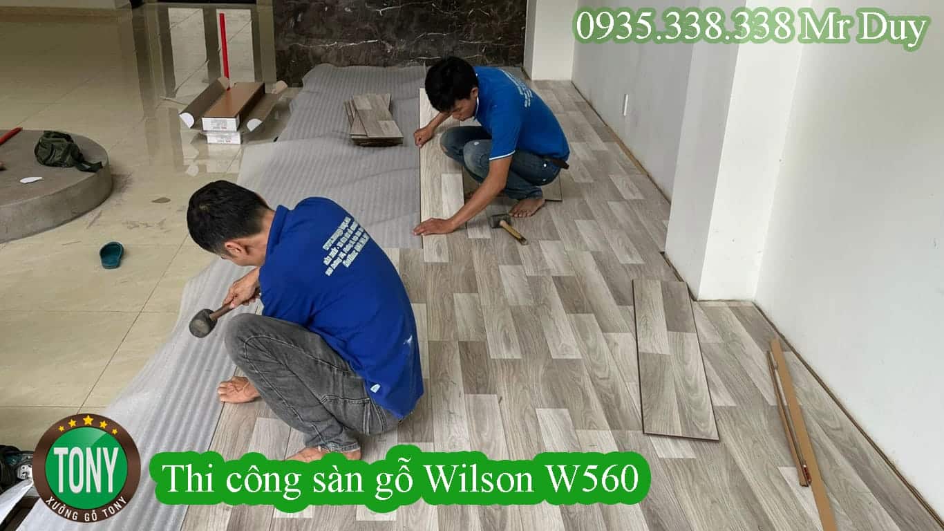 Thi công sàn gỗ Wilson - Giải pháp hoàn hảo cho ngôi nhà của bạn