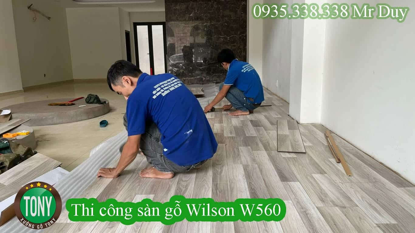 Thi công sàn gỗ Wilson - Giải pháp hoàn hảo cho ngôi nhà của bạn