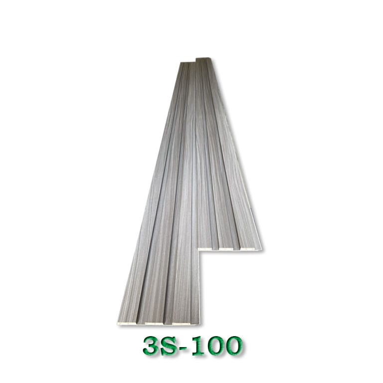 Lam nhựa ốp tường màu xám 4S-100
