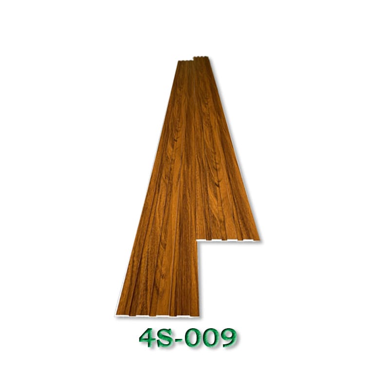 Tấm nhựa ốp tường giả gỗ 4S-009