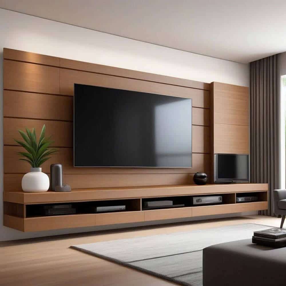 Thi công Vách Tivi - Giải Pháp Trang Trí Hiện Đại Cho Phòng Khách Của Bạn