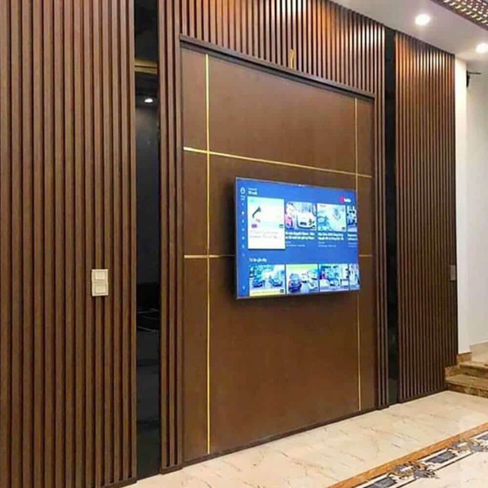 Thi công Vách Tivi - Giải Pháp Trang Trí Hiện Đại Cho Phòng Khách Của Bạn