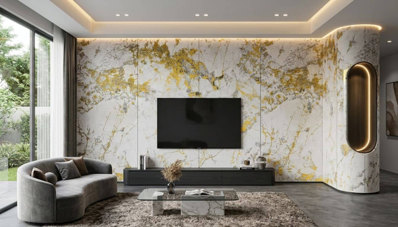 Các ứng dụng thực tế phổ biến khi thi công tấm ốp đa năng sợi than tre