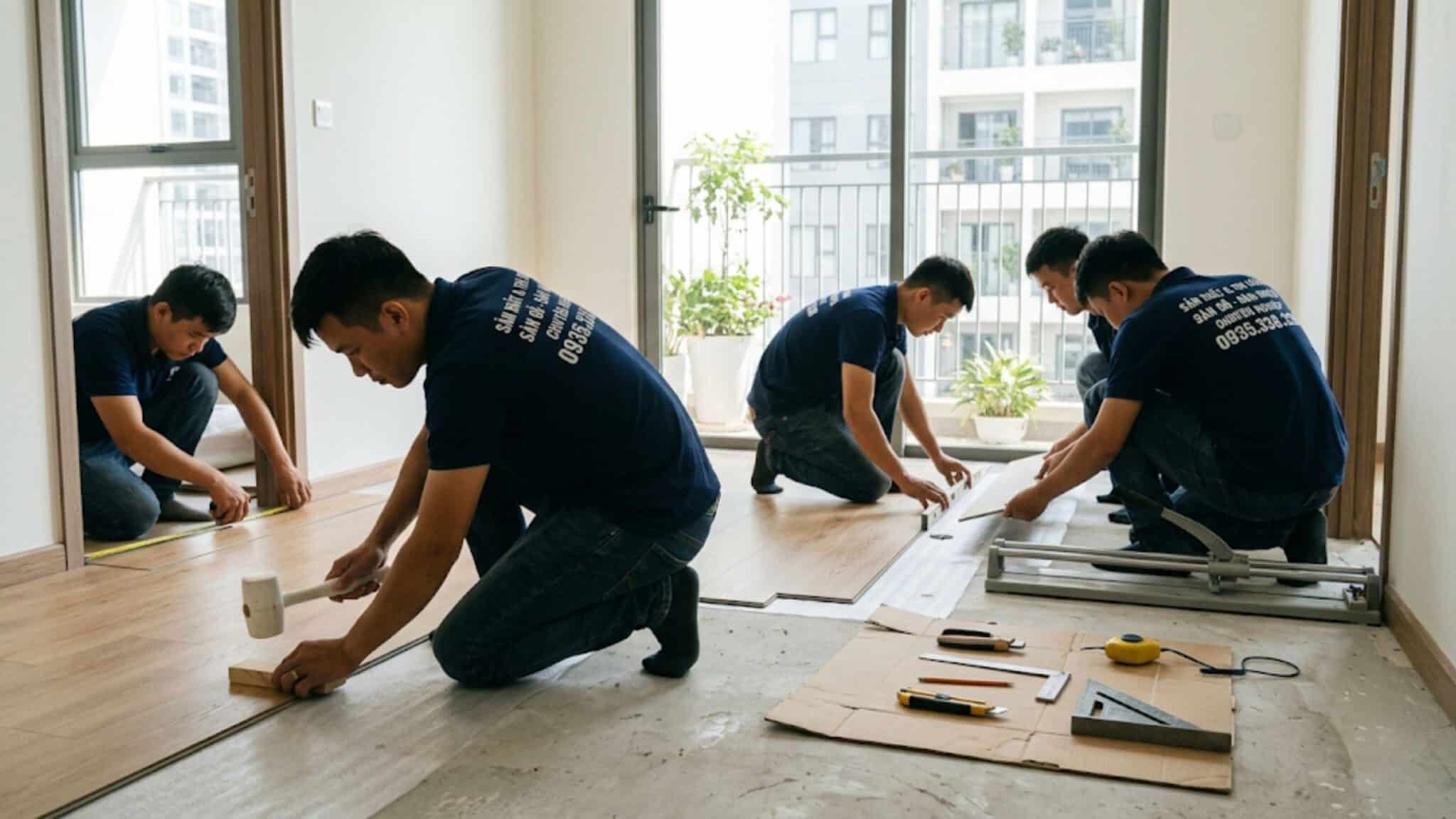 Kinh nghiệm lựa chọn đơn vị cung cấp và thi công sàn nhựa uy tín