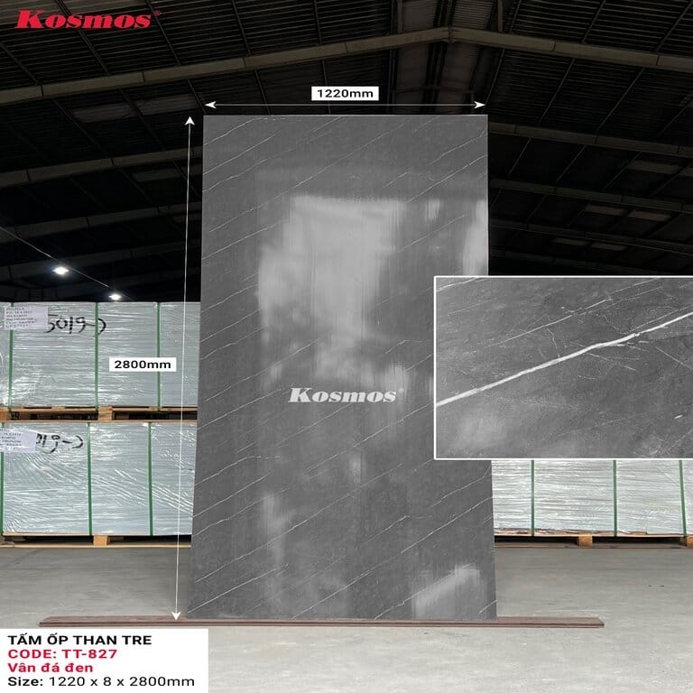 Tấm ốp than tre Kosmos TT-827 Tấm ốp than tre Kosmos TT-827