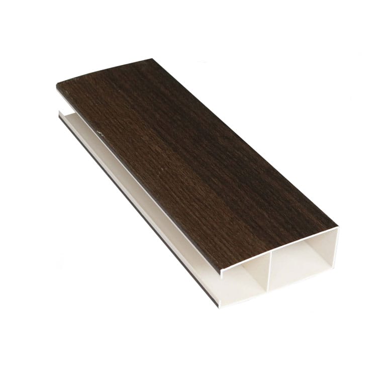 Lam treo trần nhựa giả gỗ Hobiwood HT103 - Màu nâu đen vân gỗ 4 Lam nhựa giả gỗ Hobiwood HT103