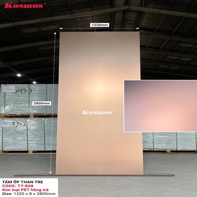 Tấm ốp sợi than tre Kosmos TT-808 Tấm ốp sợi than tre Kosmos TT-808