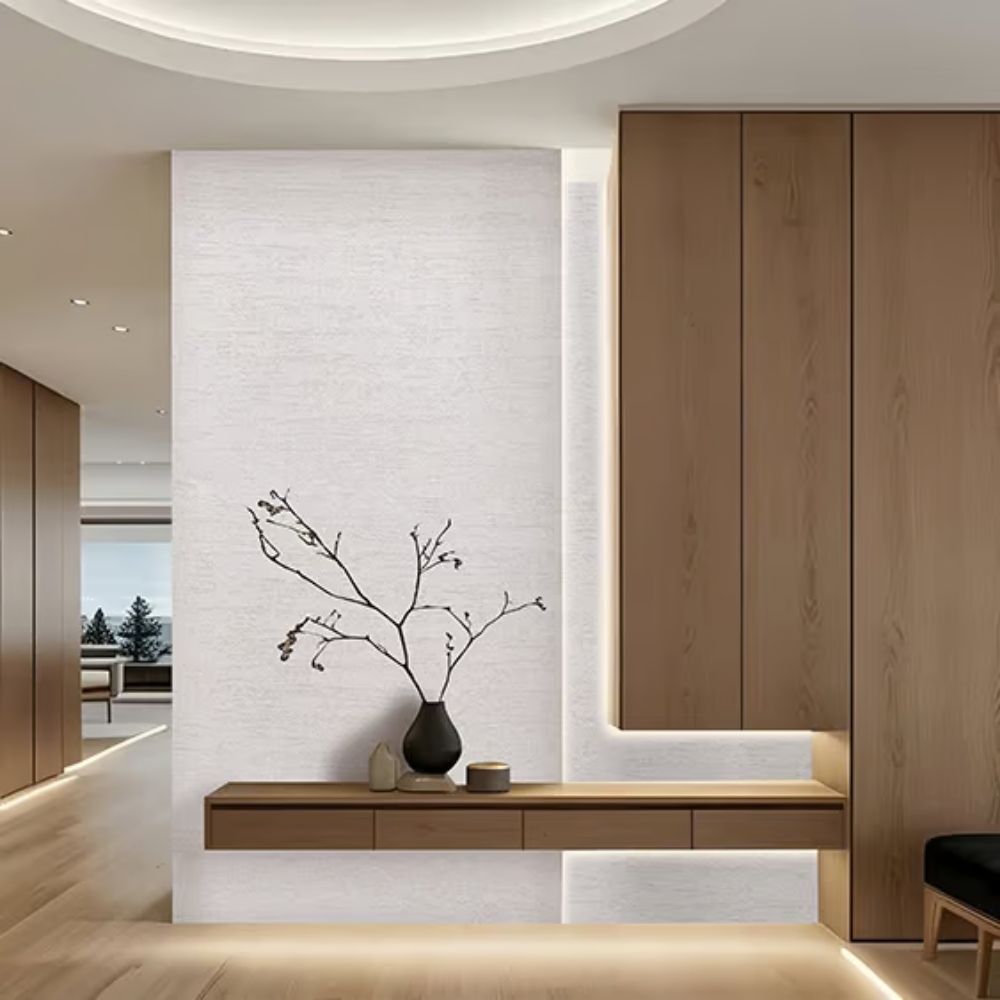 Tấm than tre TT-846 Tấm Ốp Than Tre Kosmos TT-846 - Vân Giấy Dập Nổi Trắng