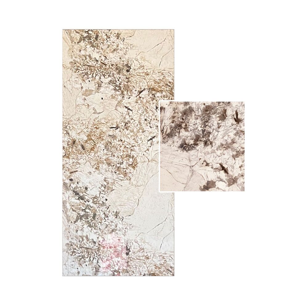 Tấm Ốp Than Tre Kosmos TT-843A - Màu Kem Vân Đá PET Tấm Ốp Than Tre Kosmos TT-843A - Màu Kem Vân Đá PET