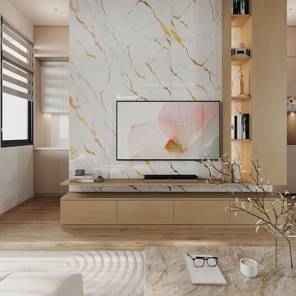 op-tuong-pvc-van-may-dat-vang-pvc237 Ốp Tường PVC Vân Mây Dát Vàng PVC237 Galawood