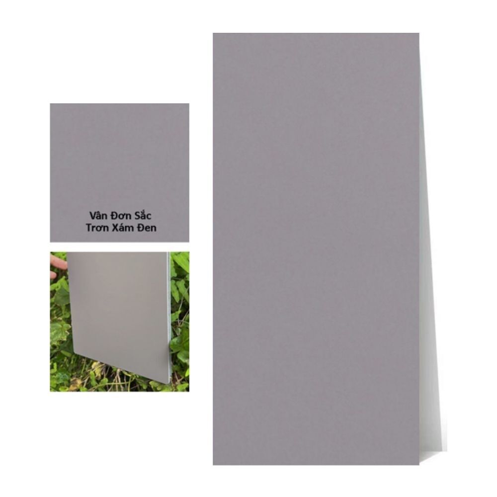 Than-tre-van-don-sac-SS-8-iwood Tấm ốp than tre vân đơn sắc SS-8 iWood - Màu xám đen trơn