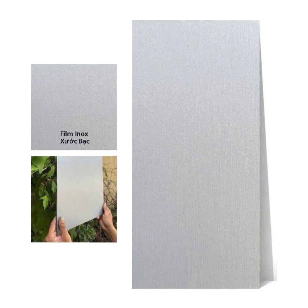 Than-tre-van-inox-xuoc-MT-1 Tấm ốp than tre vân Inox xước MT-1 iWood - Màu bạc