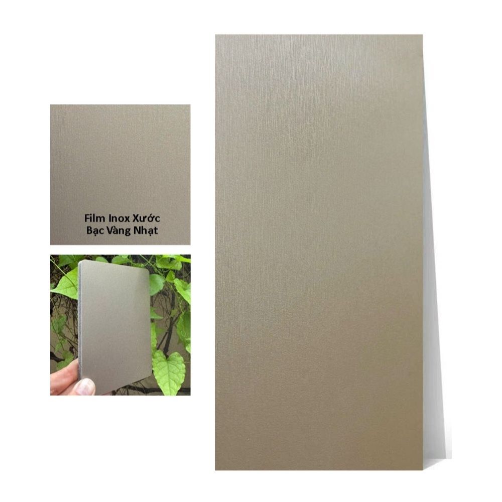 Than-tre-van-inox-xuoc-MT-4 Tấm ốp than tre vân Inox MT-4 iWood - Màu bạc vàng nhạt