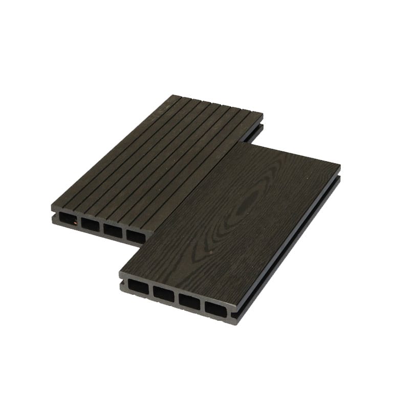 Sàn gỗ ngoài trời HB140V25 Màu Black - Sàn ngoài trời Hobiwood Sàn gỗ ngoài trời Hobiwood HB140V25 màu black