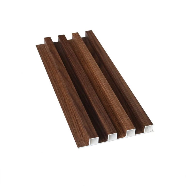Tấm Nhựa giả gỗ ốp tường Hobiwood LS4C 04 - Tấm nhựa 4 sóng cao Nhựa giả gỗ ốp tường Hobiwood LS4C 04
