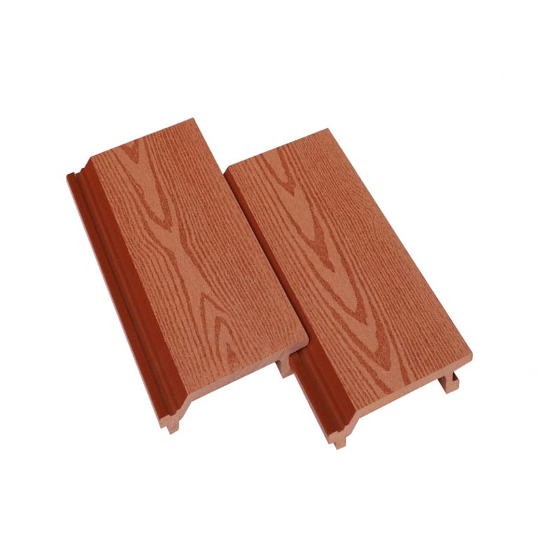 Tấm ốp tường ngoài trời Hobiwood màu đỏ - Gỗ nhựa ngoài trời Hobiwood Tấm ốp tường ngoài trời Hobiwood màu đỏ
