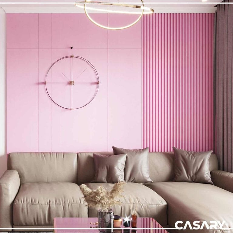 Tấm ốp than tre Casary BF10 - Màu hồng đơn sắc Tấm ốp than tre Casary BF10 - Màu hồng đơn sắc - Ảnh 3