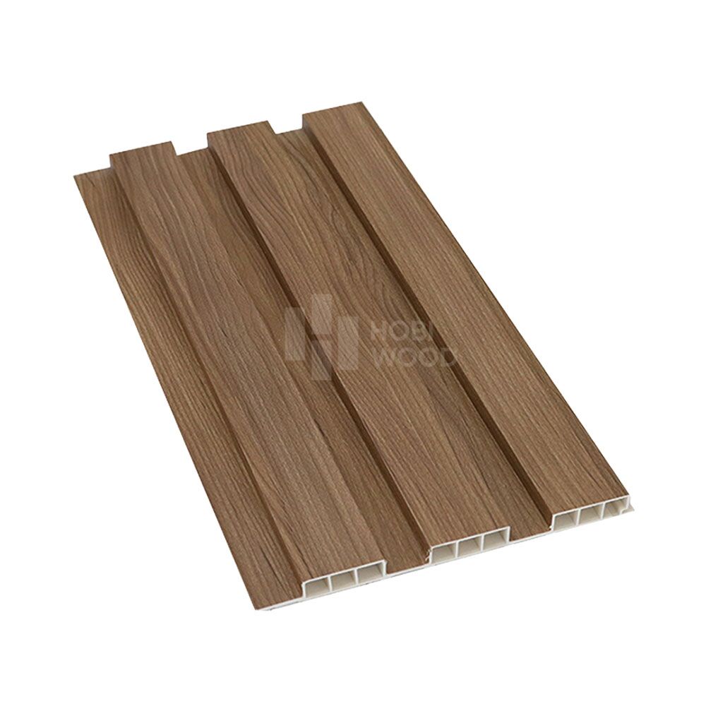 Tấm Nhựa Ốp Tường Giả Gỗ Cao Cấp Hobiwood LS3T07 - Màu gỗ nâu trầm ấm Tấm Nhựa ốp tường Hobiwood LS3T07 - Vân gỗ nâu tự nhiên