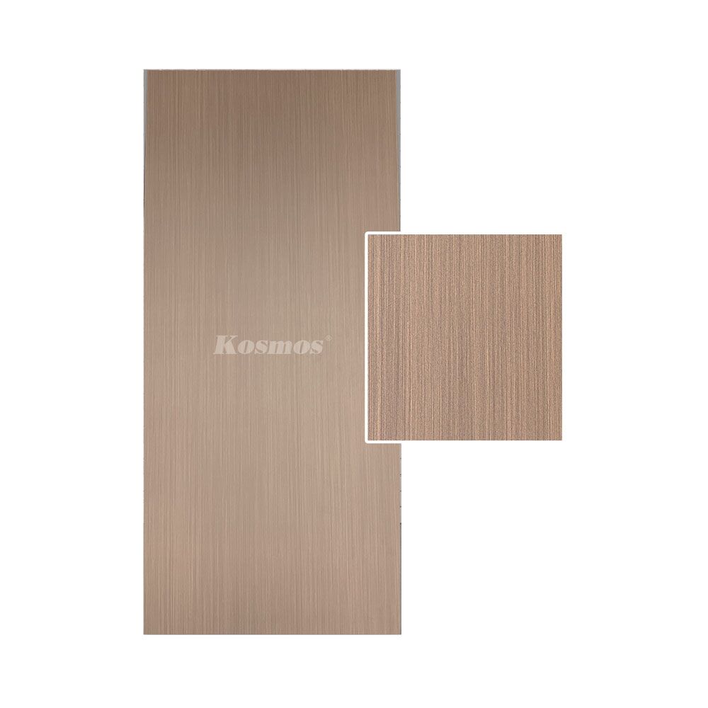 Tấm ốp than tre Kosmos TT-823 - Vân gỗ màu nâu Tấm ốp than tre Kosmos TT-823