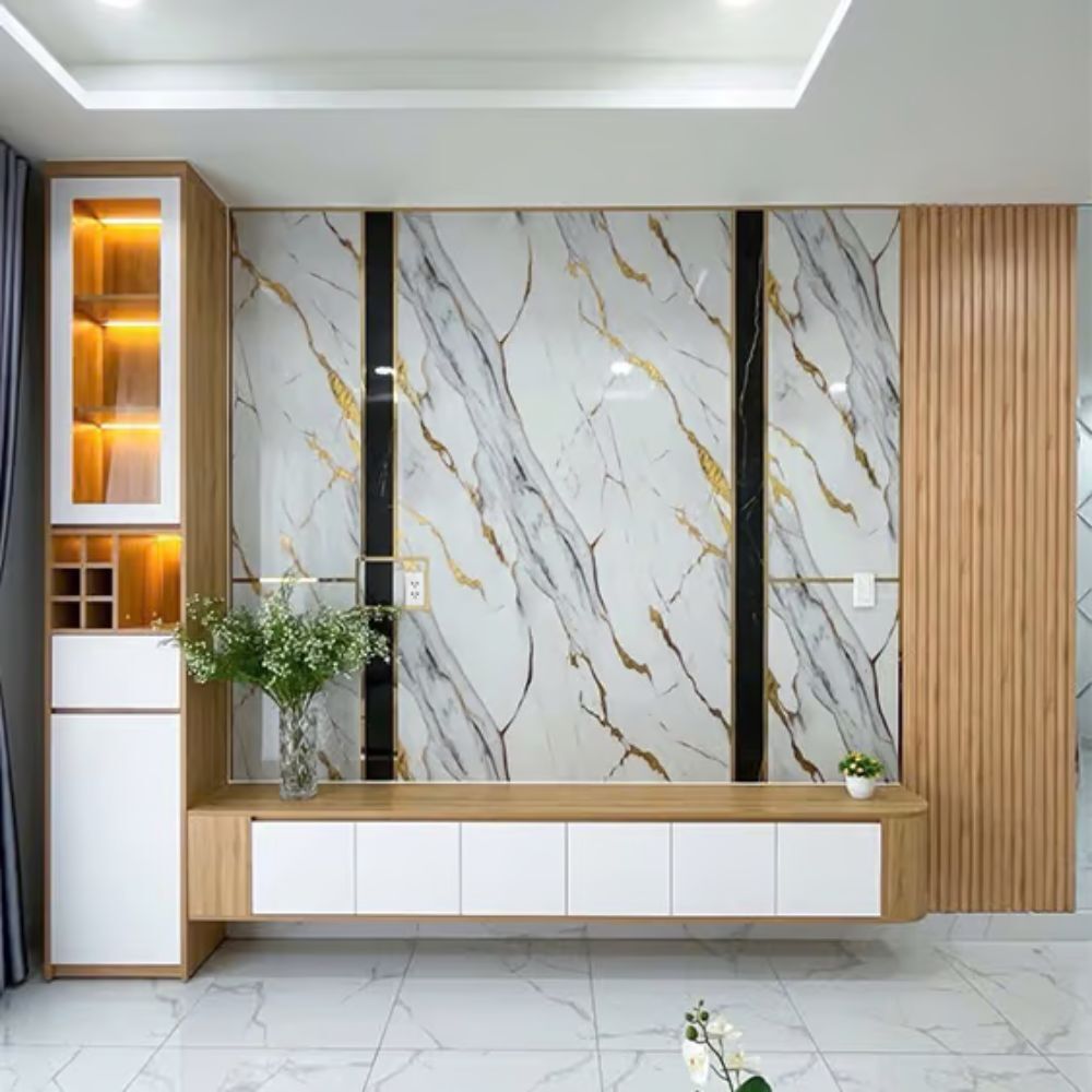 Ốp Tường PVC Vân Đá Dát Vàng Kosmos PVC2029 - Đẳng Cấp Hoàng Gia Ốp Tường PVC Vân Đá Dát Vàng Kosmos PVC2029 - Đẳng Cấp Hoàng Gia