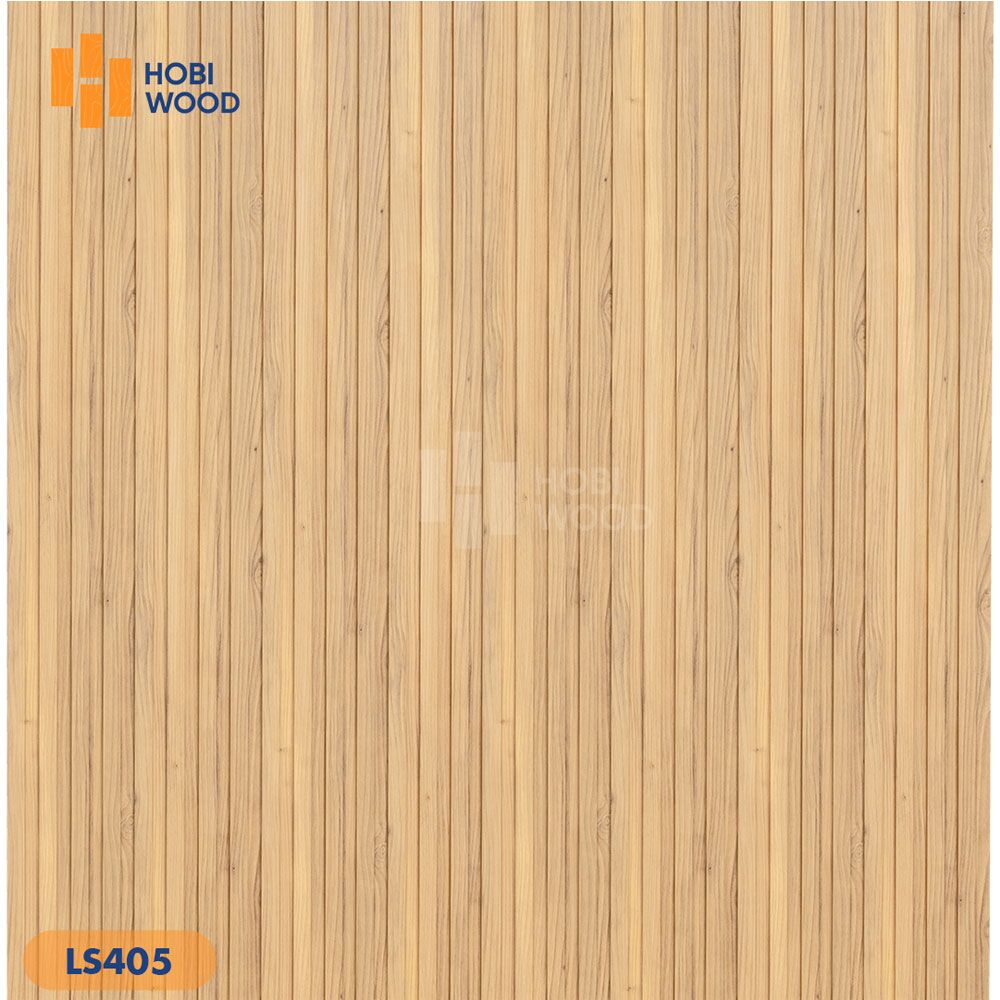 Tấm Lam nhựa giả gỗ Hobiwood LS405 - Tấm ốp tường vân gỗ sồi Tấm Lam nhựa giả gỗ Hobiwood LS405 - Tấm ốp tường vân gỗ sồi - Ảnh 3