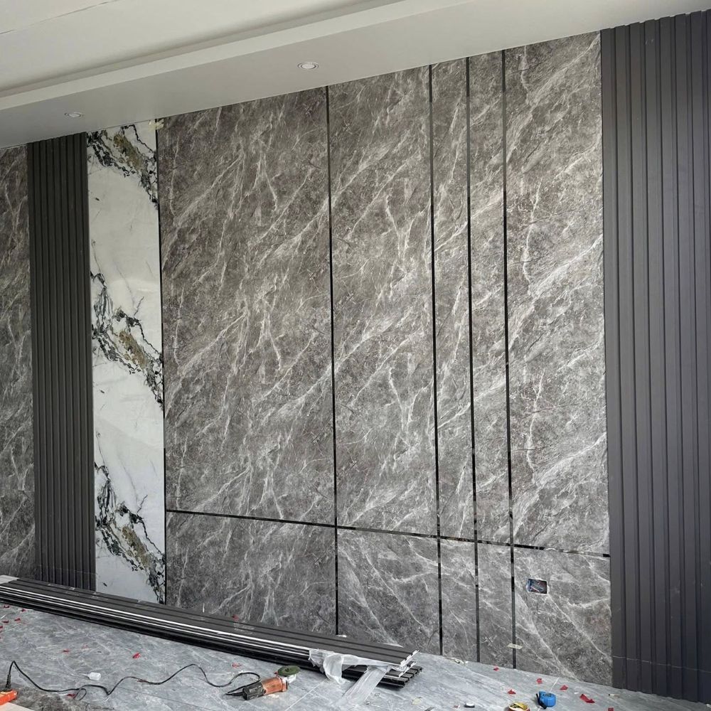 Nhựa Ốp Tường Vân Đá Cẩm Thạch Xám Đậm HB-VD2205 Nhựa Ốp Tường Vân Đá Cẩm Thạch Xám Đậm HB-VD2205 - Ảnh 4