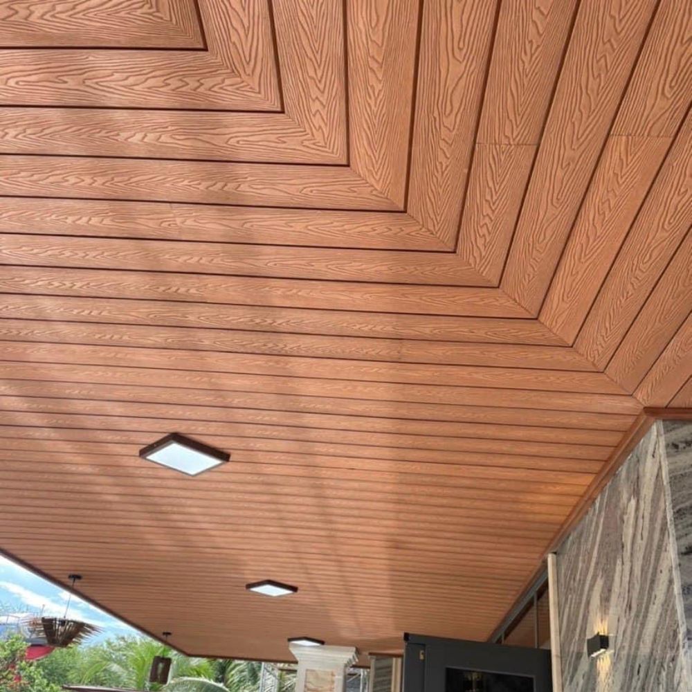 Trần Nhựa Giả Gỗ Ngoài Trời - Sự Kết Hợp Hoàn Hảo Giữa Đẳng Cấp và Độ Bền trần lam gỗ nhựa ngoài trời phủ asa