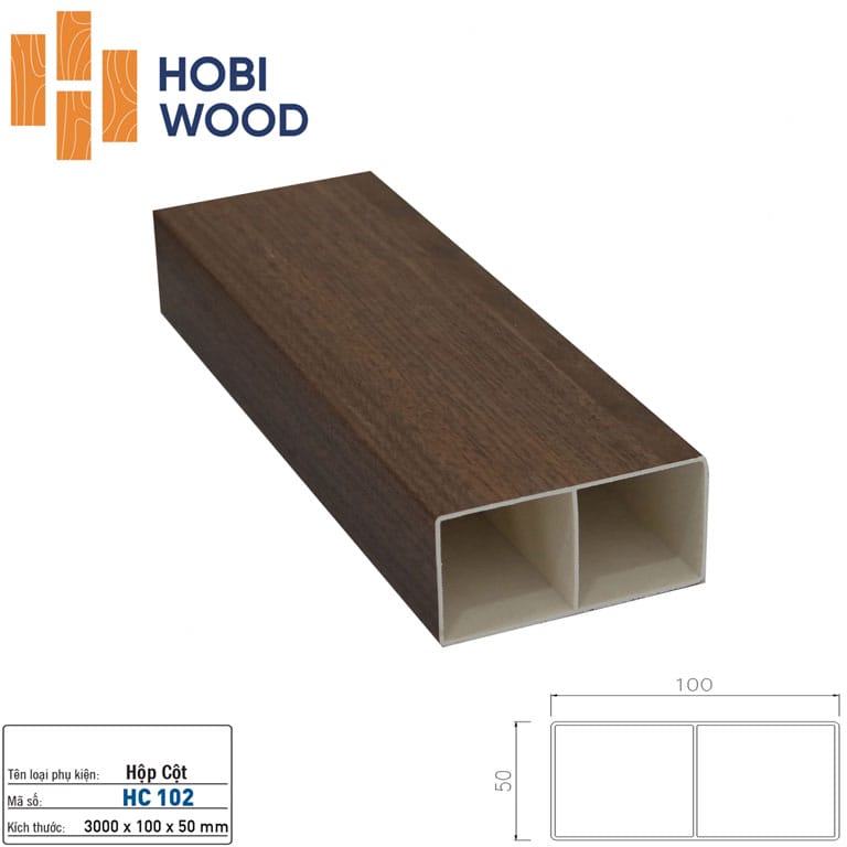 Lam hộp nhựa giả gỗ Hobiwood HC103 - Màu đen xám vân gỗ Lam hộp nhựa giả gỗ Hobiwood HC103 - Màu đen xám vân gỗ - Ảnh 3