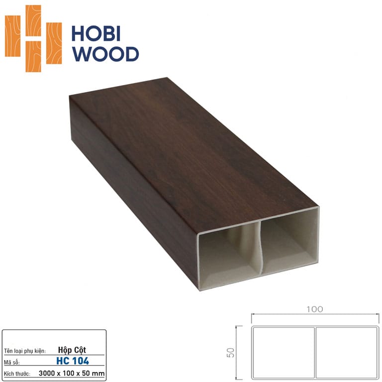 Lam hộp nhựa giả gỗ Hobiwood HC103 - Màu đen xám vân gỗ Lam hộp nhựa giả gỗ Hobiwood HC103 - Màu đen xám vân gỗ - Ảnh 5