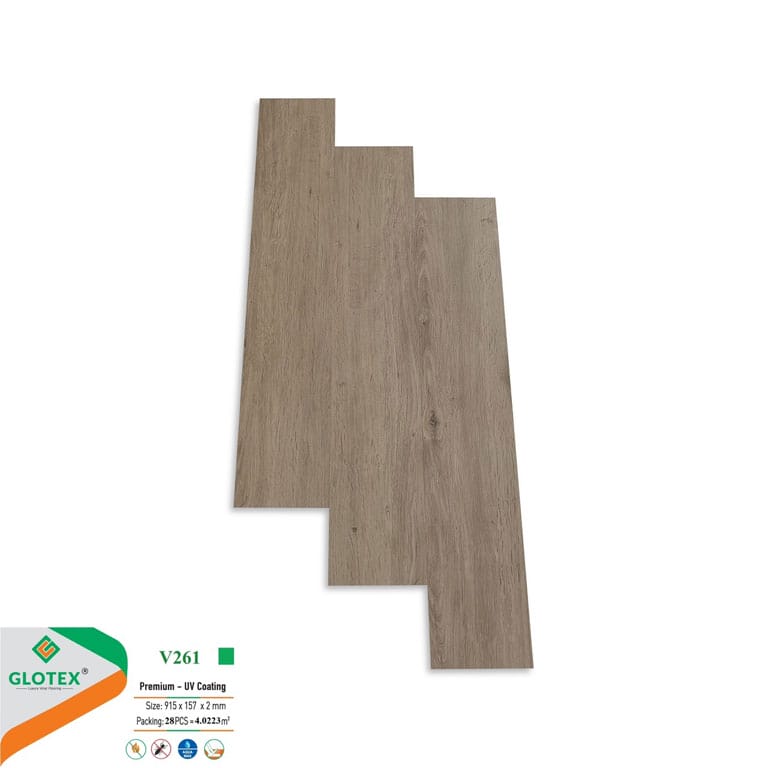 Sàn nhựa giả gỗ Glotex V263 - Vân Gỗ Sồi Vàng Nhạt (Light Oak) Sàn nhựa giả gỗ Glotex V263 - Vân Gỗ Sồi Vàng Nhạt (Light Oak) - Ảnh 8