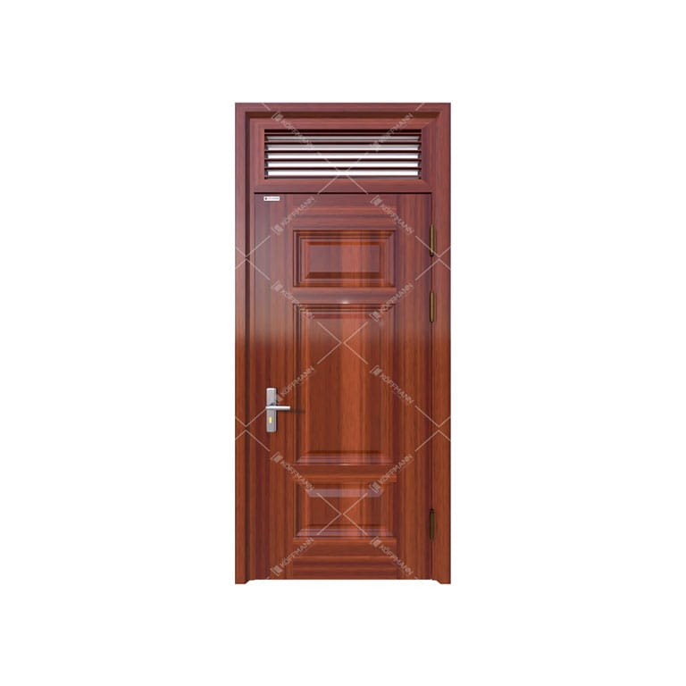 Cửa thép vân gỗ KG-103-1NC - Giải pháp cho mọi công trình Cửa thép vân gỗ KG-103-1NC