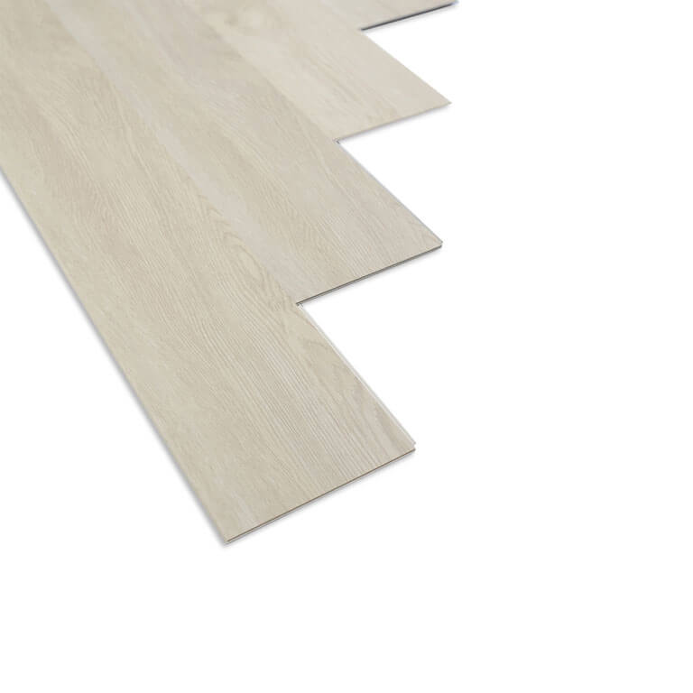 Sàn nhựa SPC vân gỗ Glotex US100 - Màu gỗ kem nhạt (Light Cream Oak) Sàn nhựa SPC vân gỗ Glotex US100