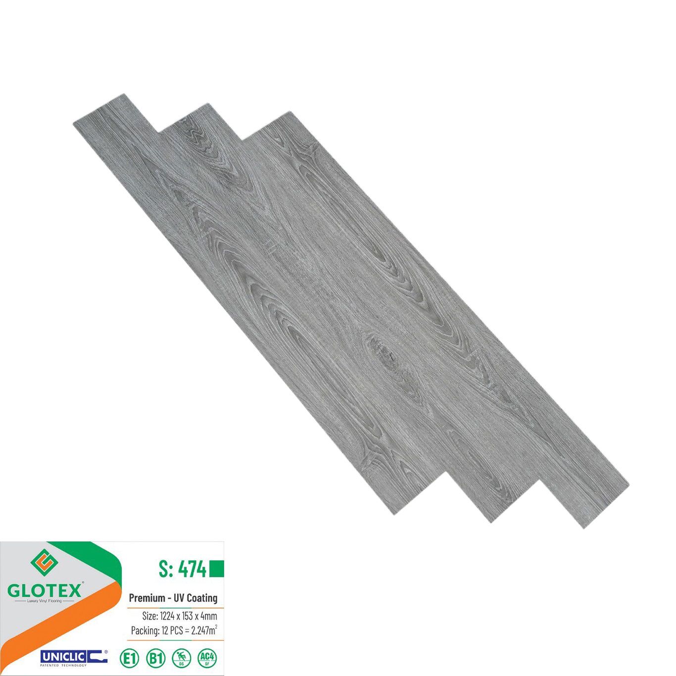 Sàn nhựa Glotex 4mm - Sàn nhựa hèm khóa Glotex 18 Sàn nhựa Glotex 4mm - Sàn nhựa hèm khóa Glotex - Ảnh 8