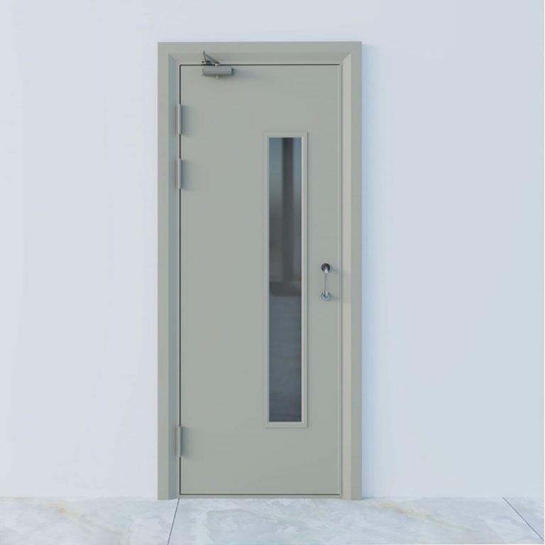 Cửa thép chống cháy 1 cánh Lak House 5 Cửa thép chống cháy 1 cánh