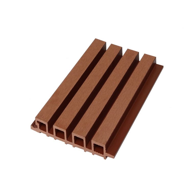 Tấm Lam sóng ngoài trời Hobiwood màu đỏ - Gỗ nhựa ngoài trời Hobiwood 74 Lam sóng ngoài trời Hobiwood màu đỏ