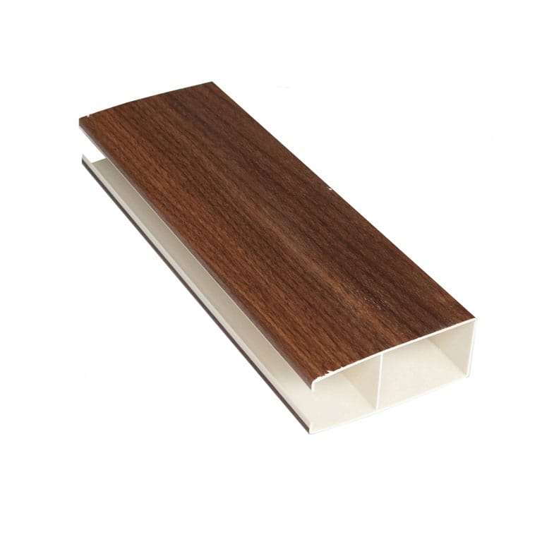 Lam treo trần nhựa giả gỗ Hobiwood HT102 - Màu nâu đỏ vân gỗ 4 Lam nhựa giả gỗ Hobiwood HT102