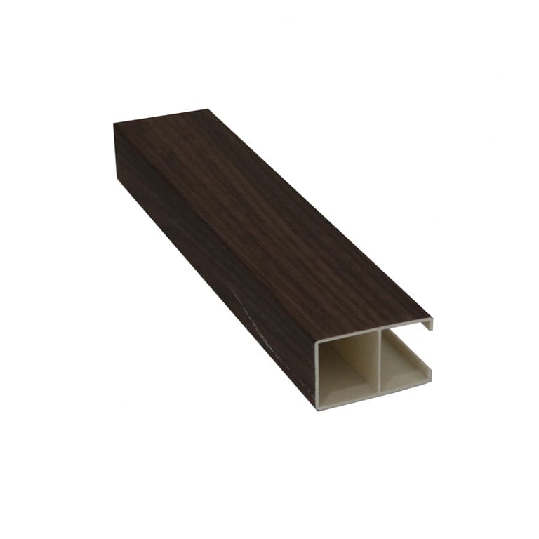 Lam treo trần nhựa giả gỗ Hobiwood HT62 - Màu nâu socola đậm vân gỗ 4 Lam nhựa giả gỗ Hobiwood HT62