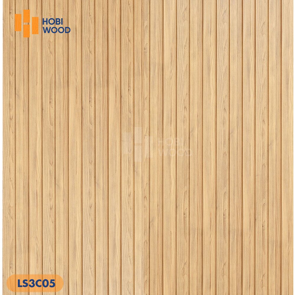 Tấm nhựa ốp tường Hobiwood LS3C-05 - Màu Gỗ Sồi Vàng Nhạt 13 Tấm nhựa ốp tường Hobiwood LS3C-05 - Màu Gỗ Sồi Vàng Nhạt - Ảnh 3