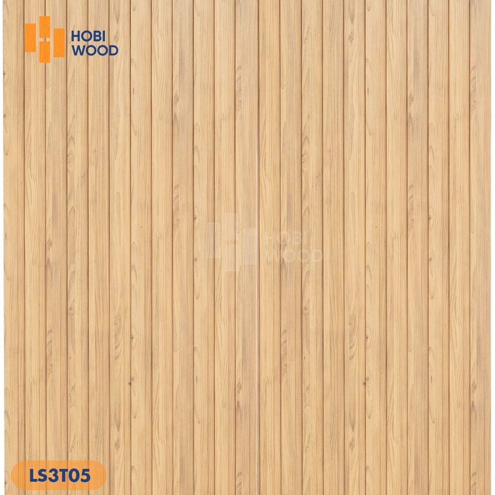 Tấm Nhựa Ốp Tường Giả Gỗ Cao Cấp Hobiwood LS3T05 - Màu gỗ sồi nhạt 25 Tấm Nhựa Ốp Tường Giả Gỗ Cao Cấp Hobiwood LS3T05 - Màu gỗ sồi nhạt - Ảnh 3