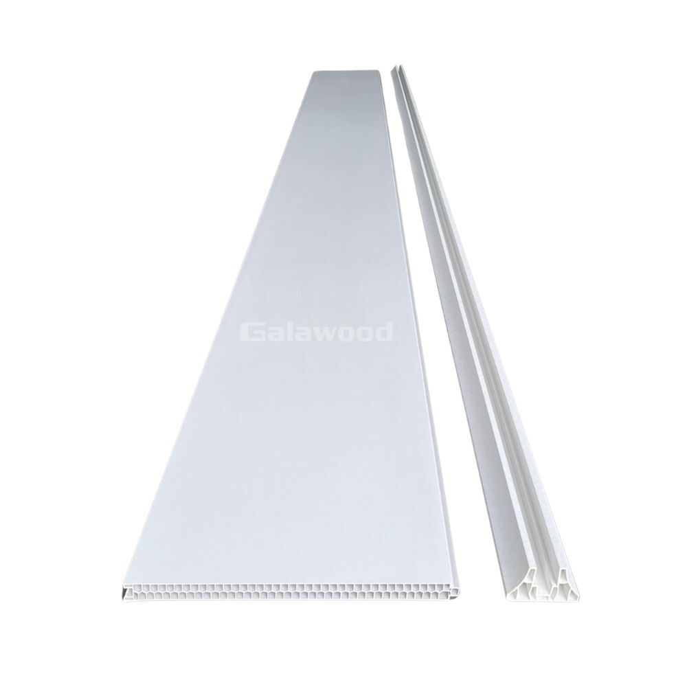 Vách Ngăn Nhựa 2 Mặt Galawood VN-916 - Màu trắng vân giấy 3 Vách Ngăn Nhựa 2 Mặt Galawood VN-916 - Màu trắng vân giấy