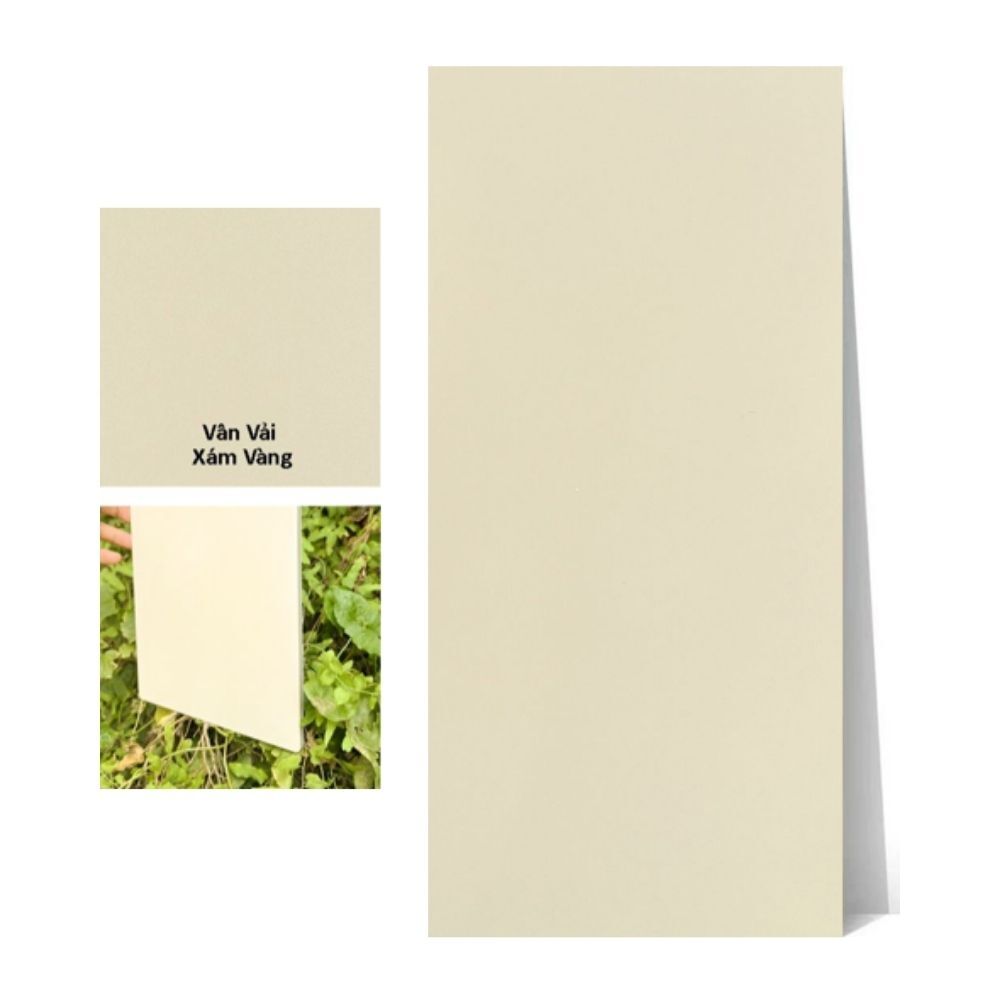Tấm ốp than tre vân vải CL-8 iWood - Màu xám vàng 6 Tấm ốp than tre vân vải CL-8 iWood - Màu xám vàng
