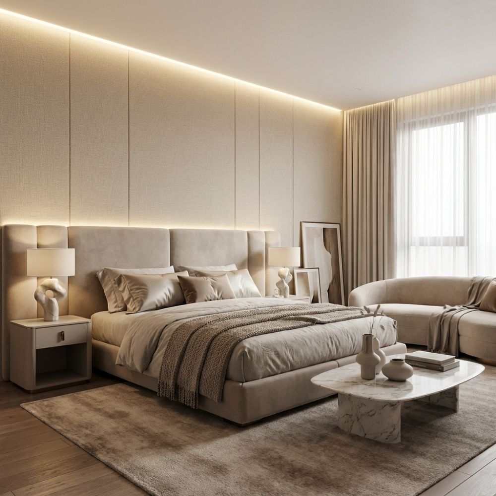 Tấm ốp than tre vân vải CL-7 iWood - Màu xám nâu sợi vải bố 5 Ốp tường Tấm ốp than tre vân vải CL-7 iWood - Màu xám nâu sợi vải bố