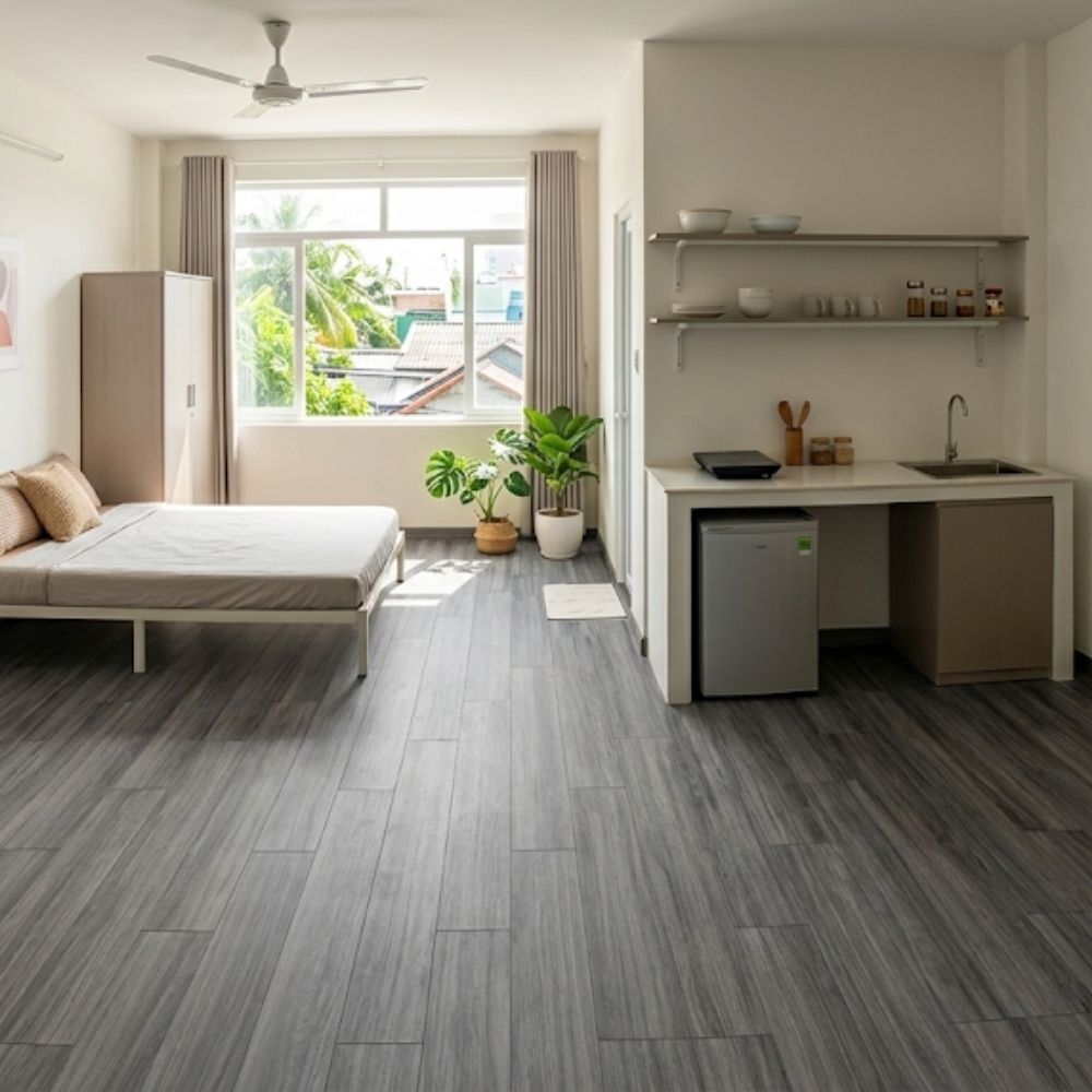 Sàn Nhựa Giả Gỗ Giá Rẻ V262 - Màu Xám Gỗ Hiện, ĐạiLắp Nhanh Không Cần Keo 11 Sàn Nhựa Giả Gỗ Giá Rẻ V262 - Màu Xám Gỗ Hiện, ĐạiLắp Nhanh Không Cần Keo