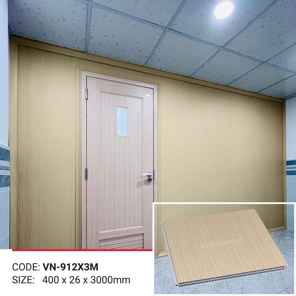 Vách Ngăn Nhựa 2 Mặt Galawood VN-912 - Màu sồi vàng nhạt Vách Ngăn Nhựa 2 Mặt Galawood VN-912 - Màu sồi vàng nhạt - Ảnh 2