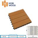 Vỉ gỗ nhựa ngoài trời Hobiwood VS màu yellow - Sàn gỗ ban công