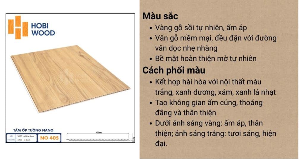 Tấm Nhựa Nano Hobiwood NO-413 – Màu trắng vân đá