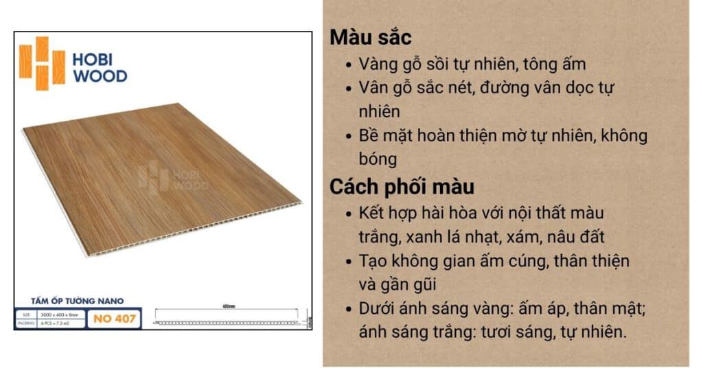 Tấm Nhựa Nano Hobiwood NO-413 – Màu trắng vân đá